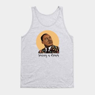 Martin Luther King Portrait Tank Top